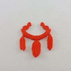 Playmobil Plumes Rouges pour Bouclier Indien