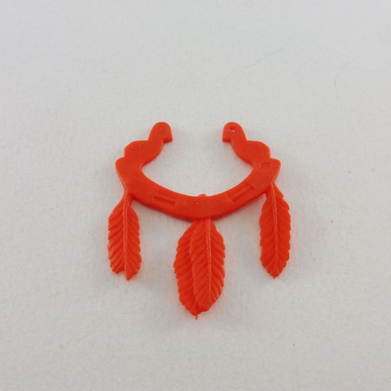 Playmobil Plumes Rouges pour Bouclier Indien