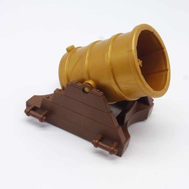 Playmobil 6496 Large Medieval Golden Cannon Broken Firing Mechanism