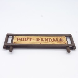Playmobil 1234 Fort RANDALL Entrance Sign 3419 3773