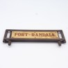 Playmobil 1234 Fort RANDALL Entrance Sign 3419 3773