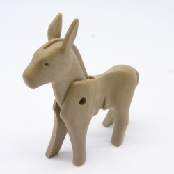 Playmobil 10664 Gold Digger's Donkey Old Yellowed Model