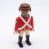 Playmobil 3270 Men's Officer Red Gray Buttons White Yellow Brelage