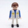 Playmobil 17639 Homme Bleu et Blanc Gilet Blanc