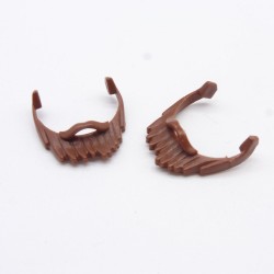 Playmobil 16415 Set of 2 Brown Pirate Beards