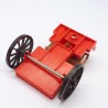 Playmobil Red Western 3587 Chariot body a little dirty