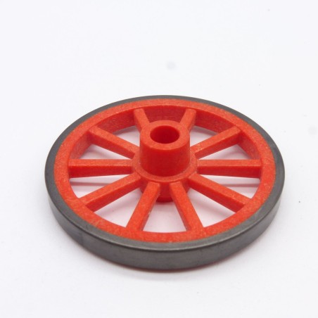 Playmobil 1739 Red Wheel of Diligence or Canon Cart 45mm