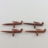 Playmobil 3541 Playmobil Lot of 4 Vintage Indian Calumets 3251 3406 3483 a little worn