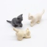 Playmobil 35500 Lot of 3 Little Worn Cats