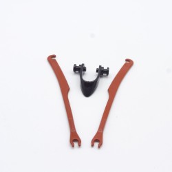 Playmobil 35631 Brown and Black Wagon Hitch