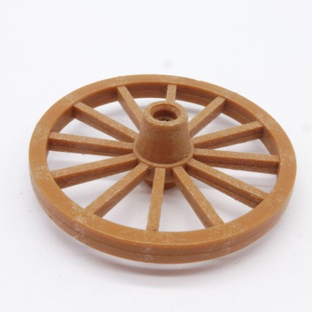 Playmobil 35658 Brown Wheel for Trolley Metal Axle 55mm