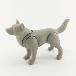 Playmobil 1144 Playmobil Gray Wolf Closed Mouth