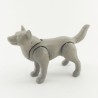 Playmobil 1144 Playmobil Loup Gris Gueule Fermée
