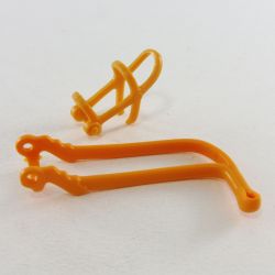 Playmobil Licol et Rênes Orange Cheval 1ere Génération