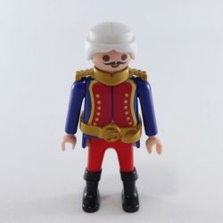 Playmobil Homme Soldat Garde Officier Ceinture Dorée