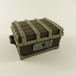 Playmobil Coffre Marron Foncé et Gris Clair