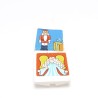 Playmobil 30298 Playmobil White Panel Stickers Fairy and Santa Claus Worn Stickers