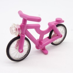Lego LEG0010 4719 Accessoire Minifigure Vélo Bike Bicycle Riding Cycle Rose