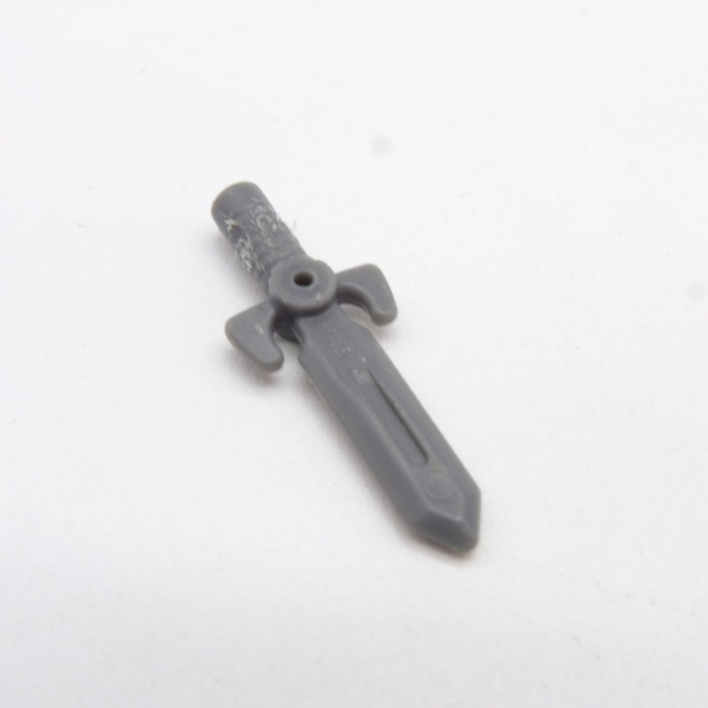 Lego LEG0058 94158c Weapon Weapon Small Sword sword Dark Gray 6918 3860 3874 3859 3858