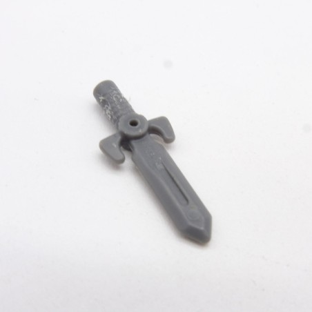 Lego LEG0058 94158c Arme Weapon Small Sword épée Gris Foncé 6918 3860 3874 3859 3858