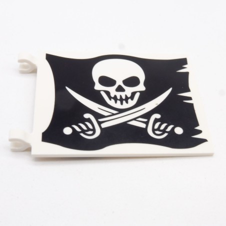 Lego LEG0090 2525pb008 Large Jolly Roger Pirate Flag 70413