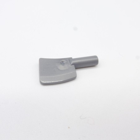 Lego LEG0102 98369 Minifigure Ustensil Hachoir Cleaver Gris Argent Lego LEG0102 98369 Minifigure Ustensil Hachoir Cleaver Gris Argent