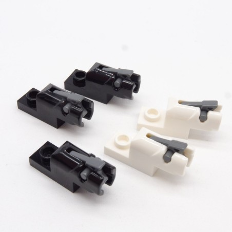 Lego LEG0128 5X 15403 Canon Gun Star Wars Black and White Lego LEG0128 5X 15403 Canon Gun Star Wars Black and White
