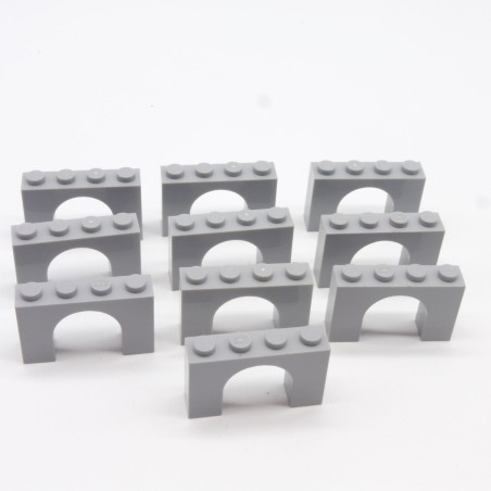 Lego LEG0152 10X 6182 Arch 1x4x2 Light Gray Light Gray