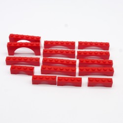 Lego LEG0168 15X 3659 3455 15254 Arches Red