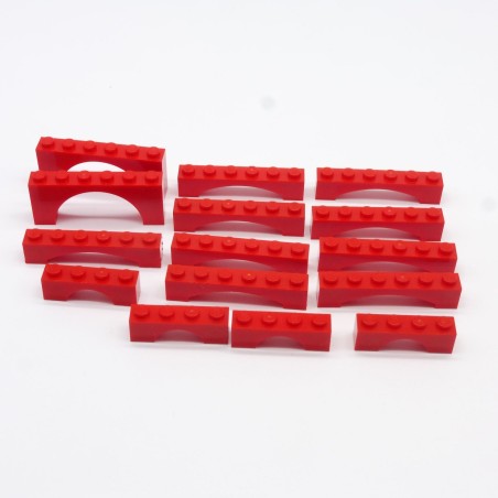 Lego LEG0168 15X 3659 3455 15254 Arches Rouge