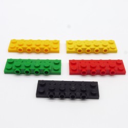 Lego LEG0189 5X 87609 Plate Modified 2x6x2/3 4 Studs on Side