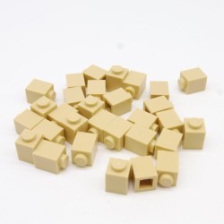 Lego LEG0200 30X 3005 Brick 1x1 Tan Beige