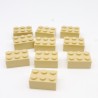 Lego LEG0205 10X 3002 Brick 2x3 Tan Beige