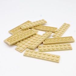 Lego LEG0210 12X 3034 Plate 2x8 Tan Beige