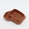 Playmobil Petite Finition de Rocher Marron