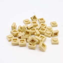 Lego LEG0221 31X 3024 Plate 1x1 Tan Beige