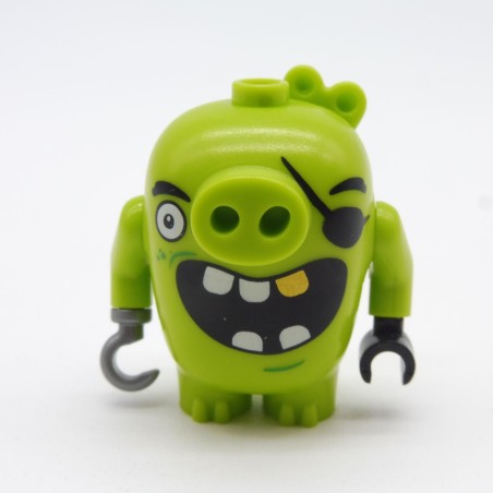 Lego LEG0225 ANG014 Angry Birds Green PIRATE PIG Figure 75825