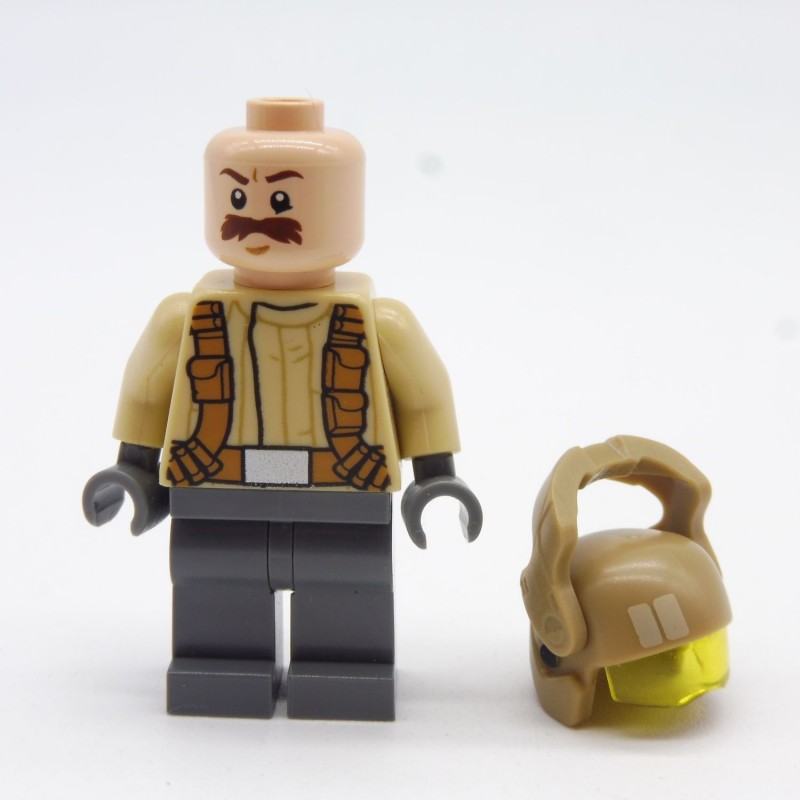 Lego LEG0226 SW0696 Star Wars Resistance Trooper Mustache Figure 75131