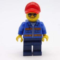 Lego LEG0266 CTY0500 Figurine Homme Train 60052