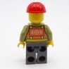 Lego TRN235 Figurine Homme Travaux Train 60052