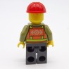 Lego TRN235 Train Works Man Figure 60052