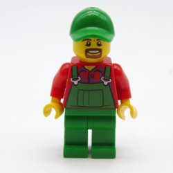 Lego LEG0269 CTY0499 Figurine Homme Train 60052 Jambes un peu abimées