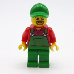 Lego LEG0269 CTY0499 Train Man Figure 60052 Legs a little damaged