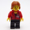Lego LEG0272 CTY0510 Figurine Femme Train 60051 Jambes un peu abimées