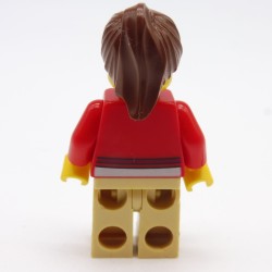 Lego CTY0179 Woman Train Figurine 7937 Legs and Head a little damaged