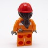 Lego CTY0528 Figurine Femme Travaux Train 60098