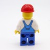 Lego CTY0555 Train Works Man Figure 60098 Legs a little damaged