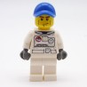 Lego LEG0286 CTY0221 Man Figure Moon Buggy City 3365 Legs Yellowed and a little damaged