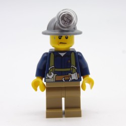 Lego LEG0290 CTY0311 Figurine Homme Mineur City 4202