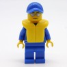 Lego LEG0301 OCT056 City Coast Guard Male Figure 4641 Slightly damaged legs and head